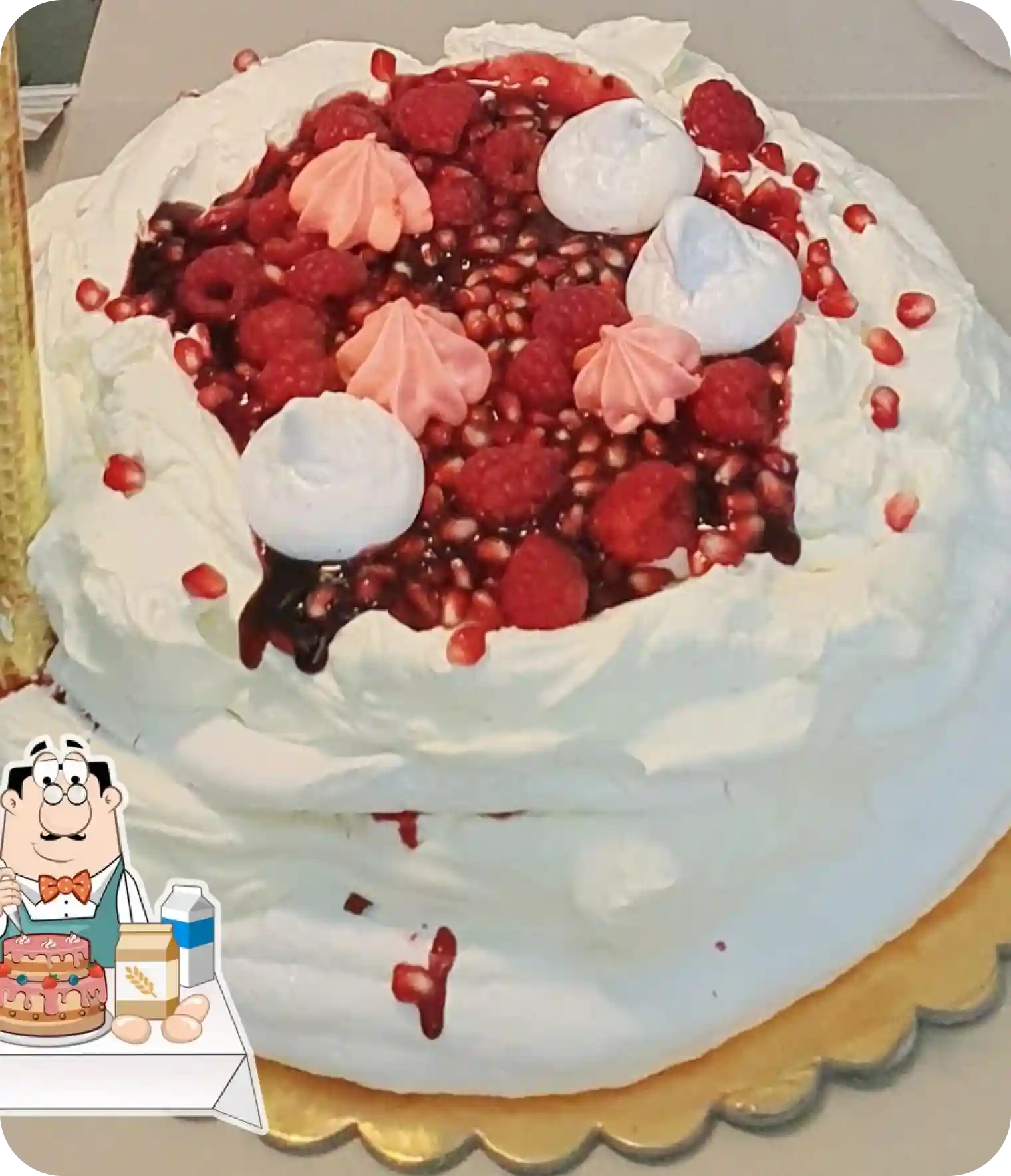 Tort cu fructe de pădure